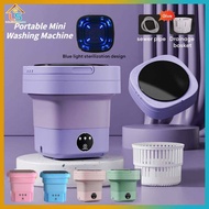 folding mini washing machine portable washing machine  Wash underwear socks washing machine blue light sterilizationwashing machine 洗衣机