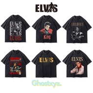 Ghostxyz T-Shirt Elvis Presley Wash Oversize Vintage Tee
