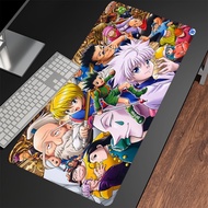 Gamer Mousepad Hunter X Hunter Mouse Pad Large Mouse Mat Natural Rubber Desk Rug PC Desk Mats Design Mousepads 90x40cm