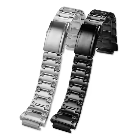 High quality for Casio GBM-2100/GM2100 modified metal octagonal steel strip, farmhouse oak refined s