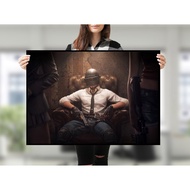 pubg, poster framer, wallart, kanvas