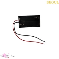 SEOUL AA Battery Holder Durable 4 * AA Batteries Plastic 6V Back To Back Holder Case Battery Storage