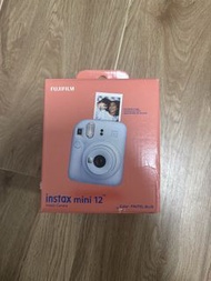 Fujifilm instax 拍立得相機 mini 12 淺藍色