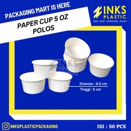 PAPER CUP 5 OZ PAPER CUP ICE CREAM (50 PCS)