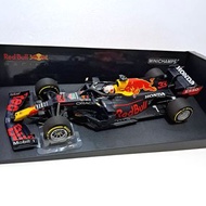 1/18 Minichamps Red Bull Honda RB16B Max Verstappen Winner Romagna 2021 F1 British GP 2023 spark kyo