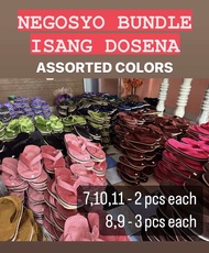 Tsinelas.PH - ISANG DOSENA NeGOsyo PACKAGE INDOOR HOME SLIPPERS