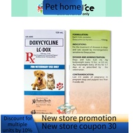 LC Dox / Monodox for Dogs & Cats Doxy Doxycycline Hyclate Monohydrate Liquid 120ml Liquid Cani Meds