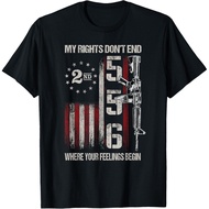2Nd Amendment Feelings America Usa Patriotic Funny Tee Gift Unisex T-Shirt
