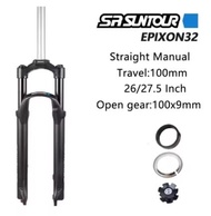 SUNTOUR EPIXON Original Bicycle Fork 26 Inch 27.5 Inch 29Inch Oil And Gas Fork (Air Resilience/Oil D