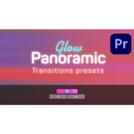 [Adobe Premiere Pro][ADD ON]Glow Panoramic Transitions Presets with Sound FX Template Pack