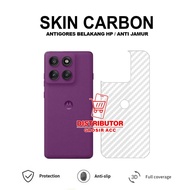 MOTO EDGE 60 MOTO EDGE 60 PRO SKIN CARBON TRANSPARENT ANTI-SCRATCH BACK MOTO EDGE 60 MOTO EDGE 60 PR