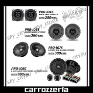 Carrozzeria Pro-Series PRO-104S 4" PRO-106S 6.5 inch 2way Speaker PRO-107S 6.5" Mid-Range PRO-108C C