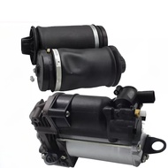 For Mercedes W164 X164 GL450 Air Suspension Compressor + 2X Rear Air Spring Bags