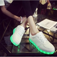 7 COLOR LED GLOWING SHOES FOR MEN AND WOMEN.