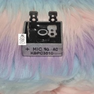 2pcs DIODA BRIDGE 35A KBPC3510 KBPC 3510 MIC