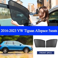 Car Window Sunshade For VW Tiguan Allspace 5seats 2016-2023 Car Sunshade Shield Front Windshield Fra