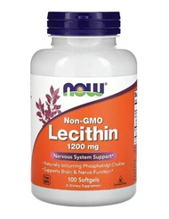 NOW Foods, Non-GMO Lecithin, 100 Softgels