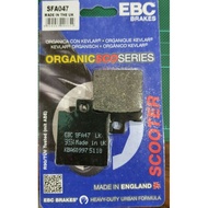 EBC Brakes Organic Model/ Brembo Butterfly Pump