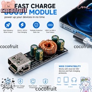 COCOFRUIT Fast Charging Module, PD 3.0 QC4.0 QC3.0 60W 6-35V Step-Down Power Module, Professional US