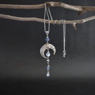 月亮項鍊 雙角月牙項鍊 女巫飾品