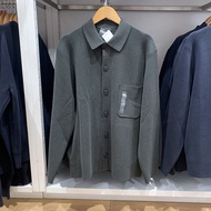 Japan 2025 UNIQLO Japanese Single Mens Womens Rib Shirt Knitted Cardigan Sweater Sweater Coat 2025 A