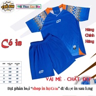 [Genuine CP Sport - Printed on the back] Genuine high quality sesame fabric children's CP Native Blu