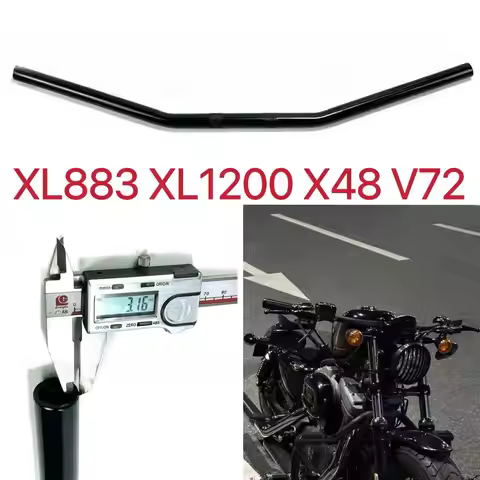 1'' Drag Bar For Harley Sportster XL883 XL1200 X48 V72 Superlow 883L 883 1200 48 72 Motorcycle Acces