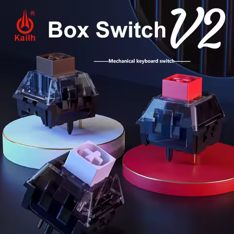 Kailh Box V2 Switch BOX White Red Brown Switches for Custom DIY Mechanical Keyboard MX Switches Gami