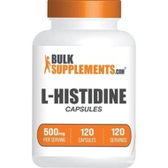 BulkSupplements.com L-Histidine Capsules - as L-Histidine Base, Histidine Supplement - Essential Ami