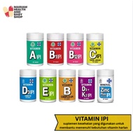 Vitamin IPI – A, B Complex, B1, B12, C, D3, D3+K2, E, Zinc Plus – Body Health Supplement