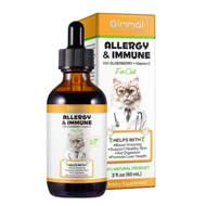 Oimmal Allergy Immune วิตามินซีอาหารเสริมบำรุงภูมิคุ้มกันและผิวหนังสำหรับสุนัขและแมว