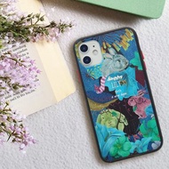 iPhone 11萌兔浮雕防滑加厚TPR包邊防摔手機殼_附贈手機桌布