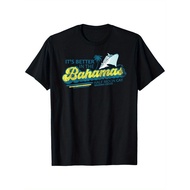 Casual Style Mens Cotton Bahamas Half Moon Cay T-Shirt - Casual Short Sleeve Crew Neck, Lightweight