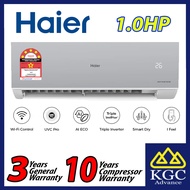 HAIER 1.0HP Air Conditioner Inverter HS-10VSC03(S) -  Wi-Fi Control