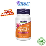 NOW Foods Vitamin D3 High Potency 5000 IU 240 Softgels