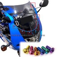 8 BOLT + VISORRing NINJA RR OLD KR150 TITANIUM GR5
