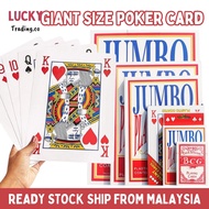 Giant Poker Card Jumbo A4 Size Full Deck Oversized High Quality Casino Playing Cards Big Size Poker