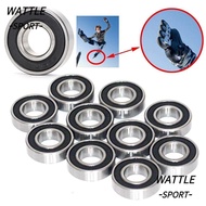 WATTLE 1Pcs  Printer Parts, 6000ZZ 6000RS 6001ZZ 6001RS Double Shield Ball Bearing, Bearing Steel 60