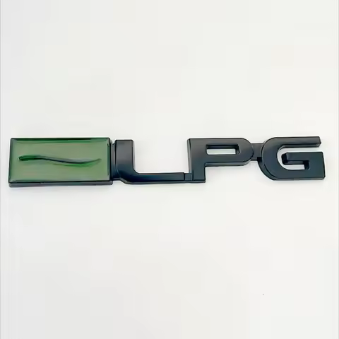 New 3D Metal LPG Logo Car Refit Emblem Door Sticker Badge Car Body Decor Sticker Car Styling For Che