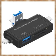 [K U Y G] OTG Flash Drive Reader Adapter USB 2.0 SD Card Reader USB C Card Reader TF/Micro-SD Memory