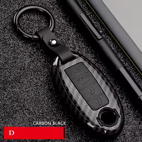 Carbon Fiber Shell Car Remote Key Fob Cover Case For infiniti FX35 FX37 FX50 G25 G35 G37 JX35 M35 M3