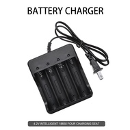 18650 Battery Charger 4 Slot 4.2V Smart 18650 Quad Charger Battery Charger ☆Westyle