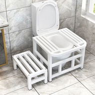 Toilet Squat Toilet Squat Toilet Squat Toilet Dual-Use Toilet Seat Integrated Dual-Use Stool Squat P