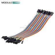 40pcs 2.54mm Dupont Cable Female to Female Colorful Dupont Jumper Wire 20CM