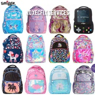 ▲▣[READY STOCK][Free paper bag dan 🔥FREE 1 BOX PENCIL🔥 for gift]Original smiggle school bag backpack
