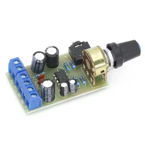 TDA2822 TDA2822M Amplifier Board DC 1.8-12V 2.0 Channel Stereo Mini AUX Audio Amplifier Module AMP w