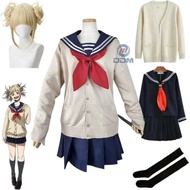 Hero My Academia Cosplay Halloween Costume Anime Boku No Hero Academia Himiko Toga JK Uniform