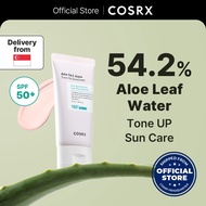 [COSRX] Aloe 54.2 Aqua Tone-up Sunscreen 50ml SPF 50+ PA++++, Brightening, Soothing, whitening, mild