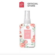 MINISO Fragrance Body Mist perfume English Pear/ Sweet Peach Parfum Wanita minyak wangi cewek 75mL F