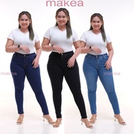 Women's Stretch Jeans with Big Size Zipper, Jumbo Zipper Jeans